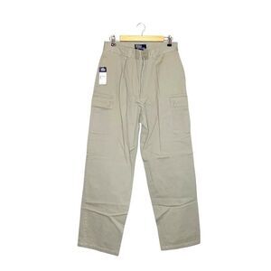 NEW Deadstock Polo Ralph Lauren 33 x 32 The Tarpoon Pant Khaki Cargo Pleated